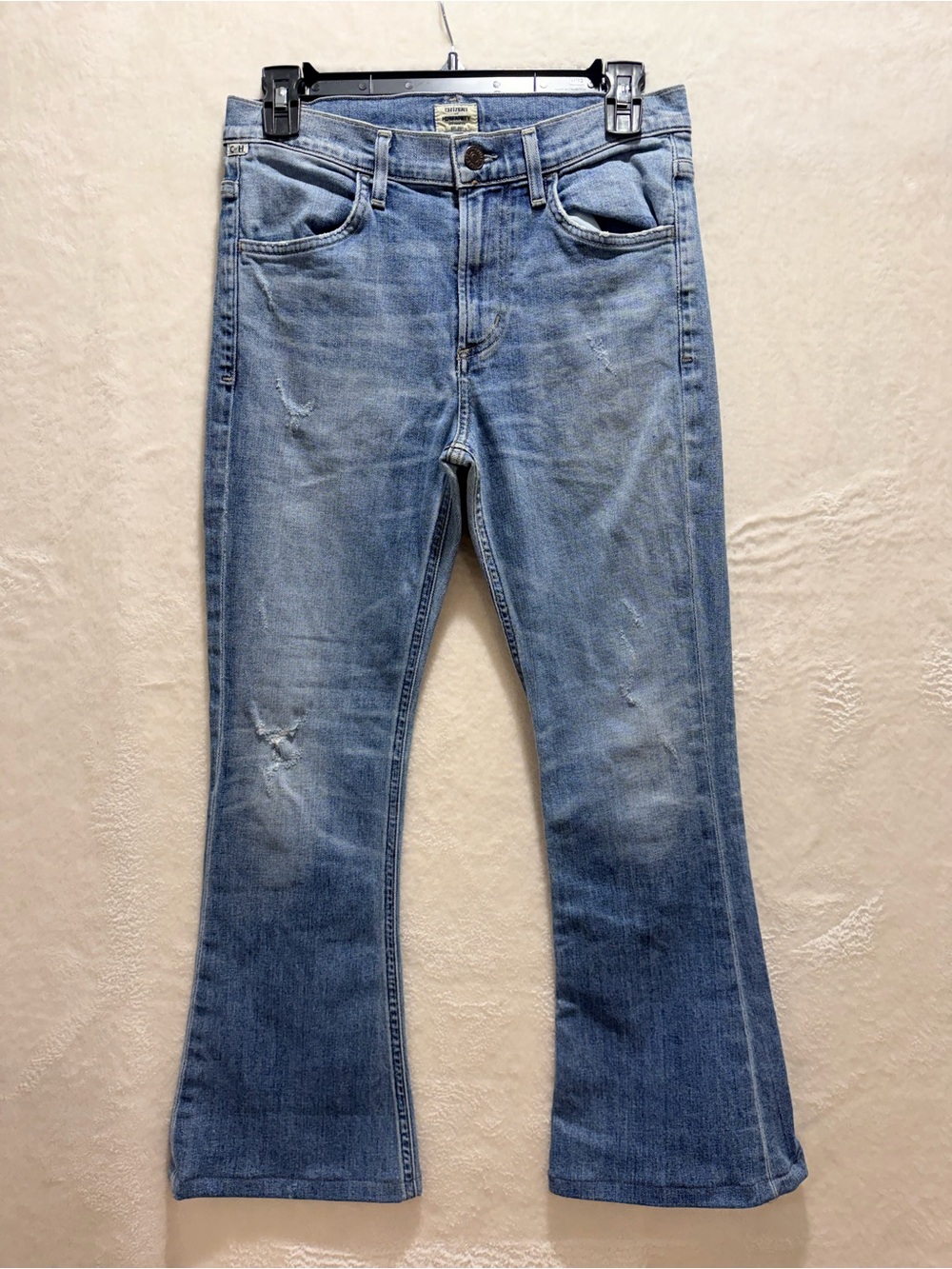 Citizens of Humanity Premium Vintage Bootcut Jeans 26 Made USA Distressed - Picture 6 of 15